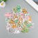 Stickers Plastic "Beast" set 60 pcs 10x12 cm