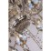 Caprice 6x40W E14, Platinum 65x65x59 cm