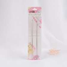Needles for binding, d = 1.6 mm, 17.5 cm, 2 pcs