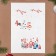 Set of stickers "New Year's miracles" Sani, plazole, 49 x 33 cm