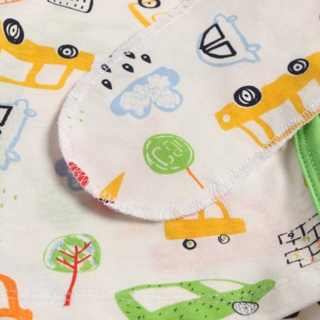 Kit for newborns, white color/cars, height 62 cm-2