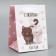 Gift laminated package, packaging, “cats”, 7 x 10 x 7 cm