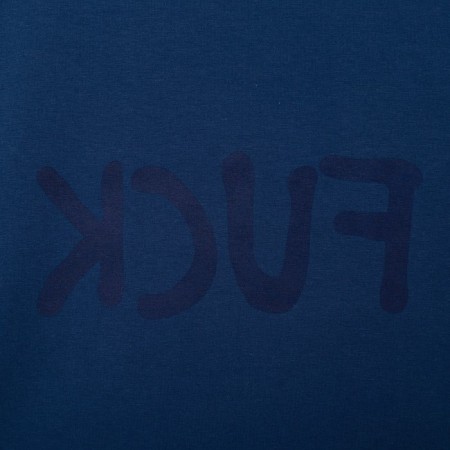 T-shirt male Minaku "Fuck" Blue color, rn 50-9