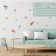 Interior color sticker "Exotic birds. Watercolor" 50x70 cm