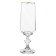 A set of glasses for champagne STERNA, decor “Gold Gold”, 180 cm x 6 pcs.