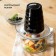 Galaxy Gl 2364 grinder, glass, 700 watts, 1 l, black