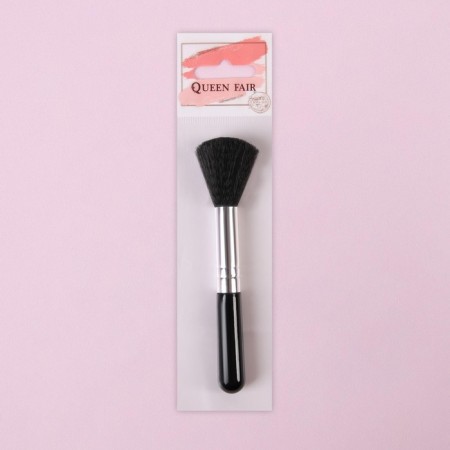 Makeup brush, 12.5 (+/- 1) cm, black color-3