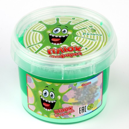 Slime Plus "Zepharka" apple, container 120 g, cor. 48 pcs.