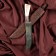 Knife Pchak Sharkhon - large, roe deer, wide handle, Garda tin engraving. ShH-15 (17-19 cm)