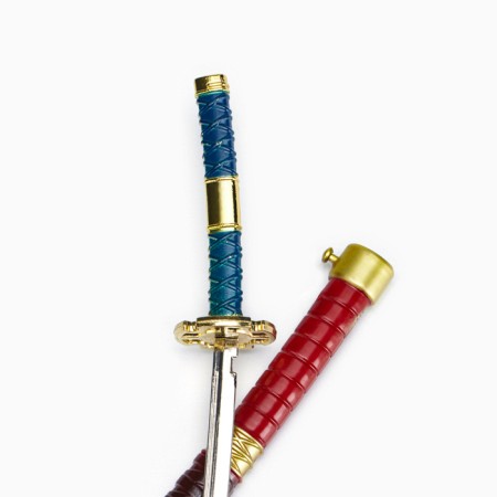 Souvenir weapons mini "Katana Zoro", 24 cm, red-5