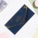 The envelope "On the day of the anniversary!" Cutting, embossing, software touch, blue background
