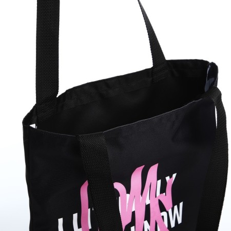 Bag Schoper Come on 35x0.5x40 cm, Department without lightning, without lining, black-5