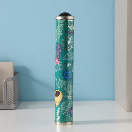 Kaleidoscope "Sea with silver embossing" 17x3x3 cm
