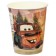 Paper glass "Happy Birthday!", 250 ml, cars