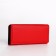 Women's wallet on magnet, red color