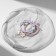 Bracelets "Demetrons" Assol, unicorns, white-pink color