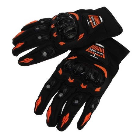 Motorcycle gloves with protective inserts, Seek Win, size M-3