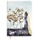 Diary of Leduced A5, 120 Escalada sheets, soft binding, artificial leather "Nappa", foil embossing, white offset 70 g/m², blue