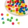 Mosaic round "Masha and the bear", 80 chips, 4 colors