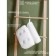 The bathroom pillow is spa premium, on suction cups, white color
