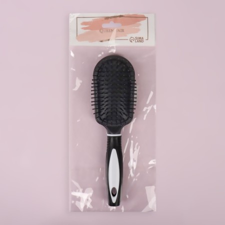 Massage comb, 6.7 × 24 cm, black/white color-3