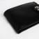 Male purse for magnet, department for bills, for maps, for coins, black color