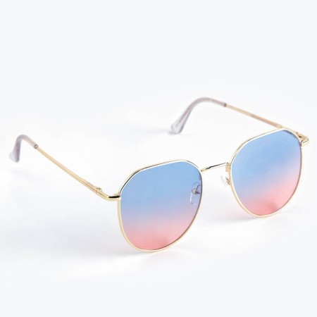 Sunglasses "OneSun", pipe 13 cm, width 13 cm, lens 4.5 x 5 cm, two -tone-3