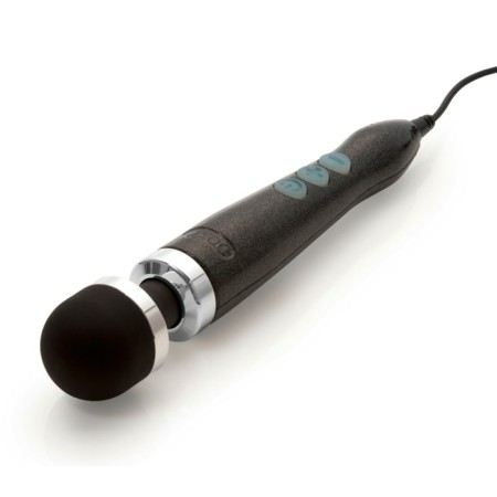 Vibration massager doxy die Cast 3, 28 cm, black-3