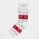 Women's terry socks "Norway", white color, size 23-25