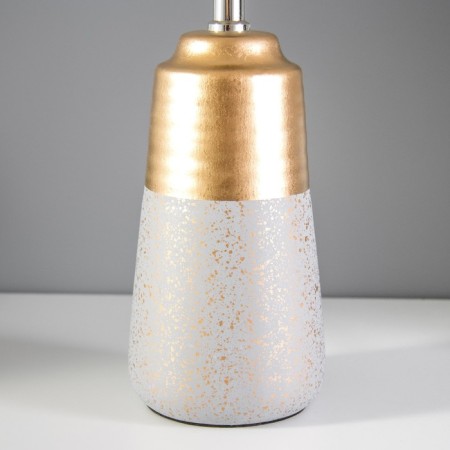 Virsavia table lamp E14 40W gray-gold 22x22x39 cm Risalux-3