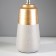 Virsavia table lamp E14 40W gray-gold 22x22x39 cm Risalux