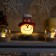 LED figure "Snowman in the cylinder" 6 × 11 × 6 cm, textiles, batteries LR1130x3, glow warm white