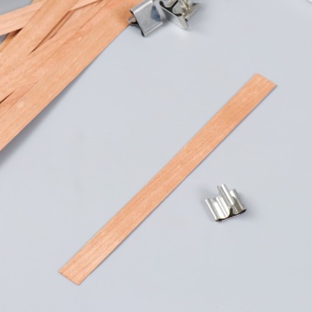 Wick for a candle tree with a metal holder 1.3x15 cm-2