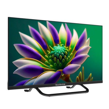 TV TopDevice TDTV24CS04HBK, 24 ", 1366x768, DVB-/T2/C/S2, HDMI 3, USB 2, Smart TV, Black-2