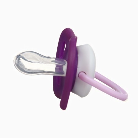 Nipple - anatomical dummy "Penguin", +6 months, color violet-2