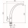 RMS Monsiester SL79-269F-2, simultaneous, rotary spout, zinc, chrome