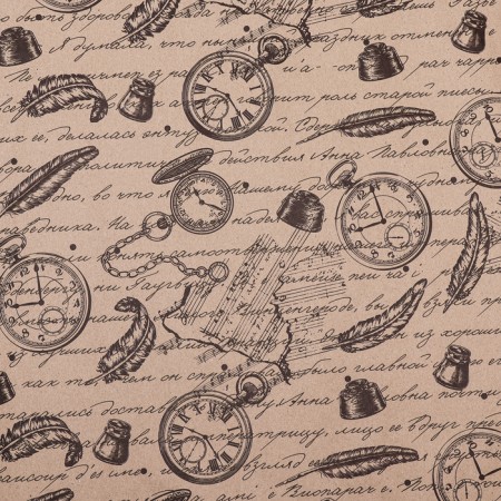 Package paper, craft "Travel", 70 x 100 cm, 1 sheet-2