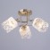 Octava chandelier 3x60W E27 gold