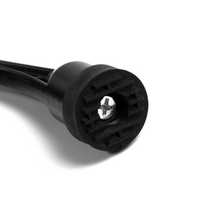 Door locomard lock, "goat leg", black color-5
