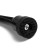 Door locomard lock, "goat leg", black color