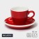 Coffee steam porcelain Magistro Coffee Time, 2 items: a cup 80 ml, a saucer d = 11.5 cm, red color
