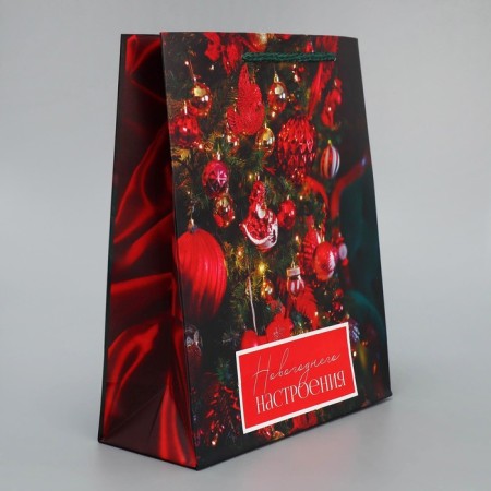 Laminated vertical "New Year mood", ML 21 x 25 x 8 cm, New Year-2