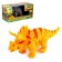 Triceratops dinosaur, works on batteries, light and sound effects, mix