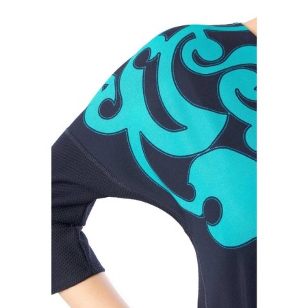Female dress, size 42, blue, turquoise color-1