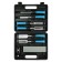 A set of tundra chisels, 2k handles, 45 steel, 6 - 38 mm, with a set for sharpening, case, 6 pcs. 960445