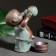 A set of incense on the stand "The boy drinks" 13x8x9cm