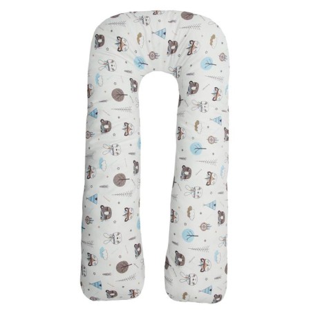 Pregnant pillow U-shaped "Indians", size 340x35 cm