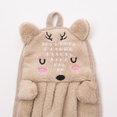 Decorative napkin "Daula" deer 25x34 cm, 280 g/m2 microfiber, 100% p/e-2