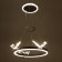 LUST "DRAGRAL" LED 48W 3000-6000K Black 52x52x80 cm Bayerlux