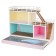 Puppy house Lundby "Stockholm", three -story, with light and pool